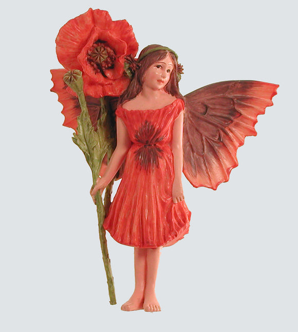 Poppy Fairy with Flower 86910 (boxed) (RETIRED but in stock)
