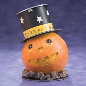Pumpkin with Top Hat 16166