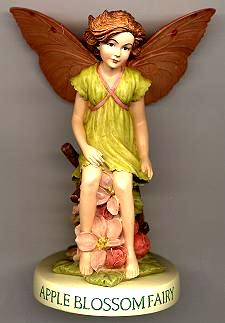 Apple Blossom Fairy with Base (no box) (RETIRED but in stock)