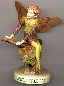 Beech Tree Fairy with Base 88970 (boxed) (RETIRED but in stock)