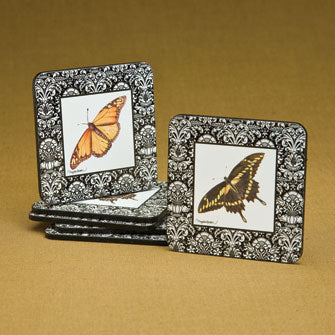 Butterfly Coasters - Set of 6 Assorted 16657