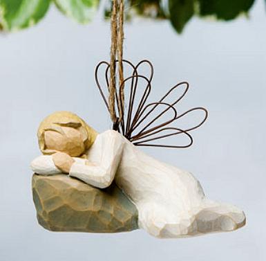 Dreaming Angel Ornament 26179  (RETIRED but in stock)