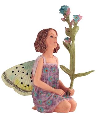 Forget-Me-Not Girl Fairy with Flower 86988 (boxed) (RET'D but in