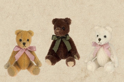 Mohair Bear Pack - Mo, Harry + Beary 350023 LIMITED OFFERING