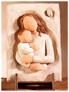 Mother & Child Plaque 26501