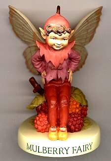 Mulberry Fairy with Base 88955 (boxed) (RETIRED but in stock)