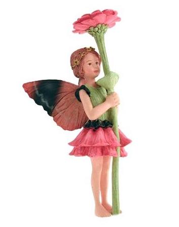 Zinnia Fairy with Flower 86993 (boxed) (RETIRED but in stock)